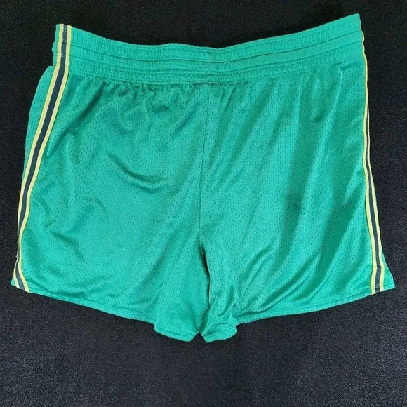 Lot 2 Pairs Nike Shorts Women Large Green Maroon Mesh Athletic Running Gym - Picture 10 of 14